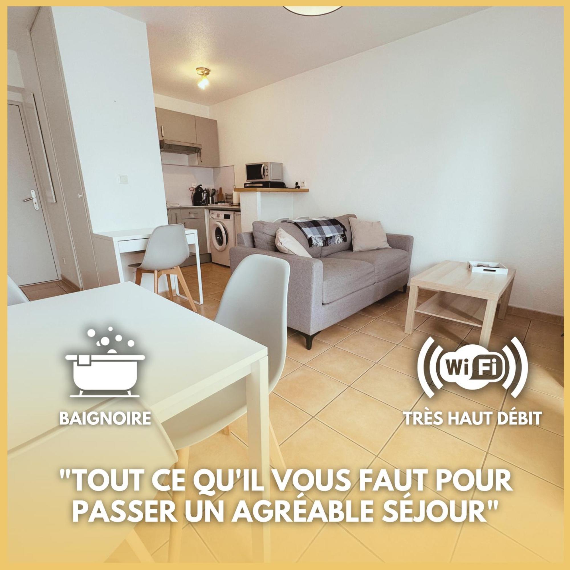 Appartement Residence Prive Avec Parking Wifi Clim Piscine Авіньйон Екстер'єр фото